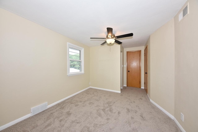 3825 S 5th St Unit 3823, Milwaukee, WI 53207 - carpeted empty room with baseboards and ceiling fan