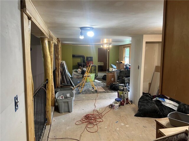 7968 County Road F, Danbury, WI 54830 - view of basement