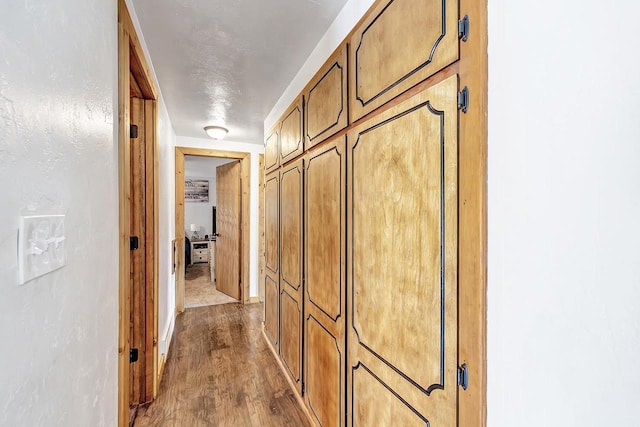 718 Fathom Pl, Sturgeon Bay, WI 54235 - hall with wood finished floors