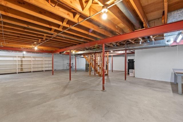 10109 N Gettysburg Ct, Mequon, WI 53092 - view of unfinished basement