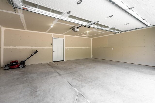 2837 Patrick John Dr, Eau Claire, WI 54703 - garage with a garage door opener