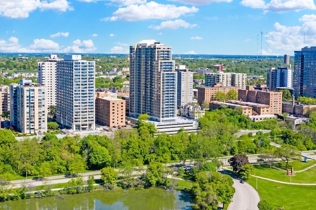 1660 N Prospect Ave Unit 611, Milwaukee, WI 53202 - view of urban area featuring a tree filled landscape