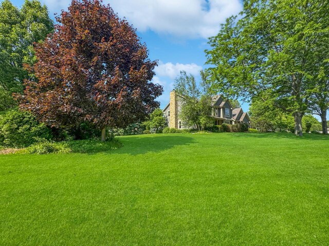 N49W31242 Old Steeple Rd, Hartland, WI 53029 - view of grassy yard