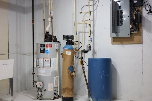903 Rumley Run, Deforest, WI 53532 - utilities with electric panel and gas water heater