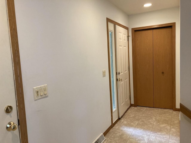 903 Rumley Run, Deforest, WI 53532 - hallway with baseboards and recessed lighting