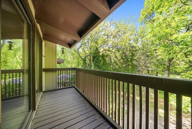 840 Woodland Ct Unit Ee-1, Fontana, WI 53125 - view of wooden deck