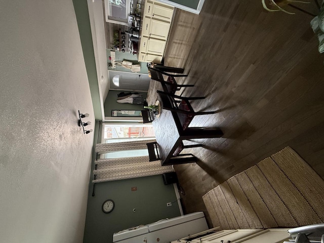 2143 Clark St, Mount Pleasant, WI 53403 - unfurnished dining area featuring a textured wall