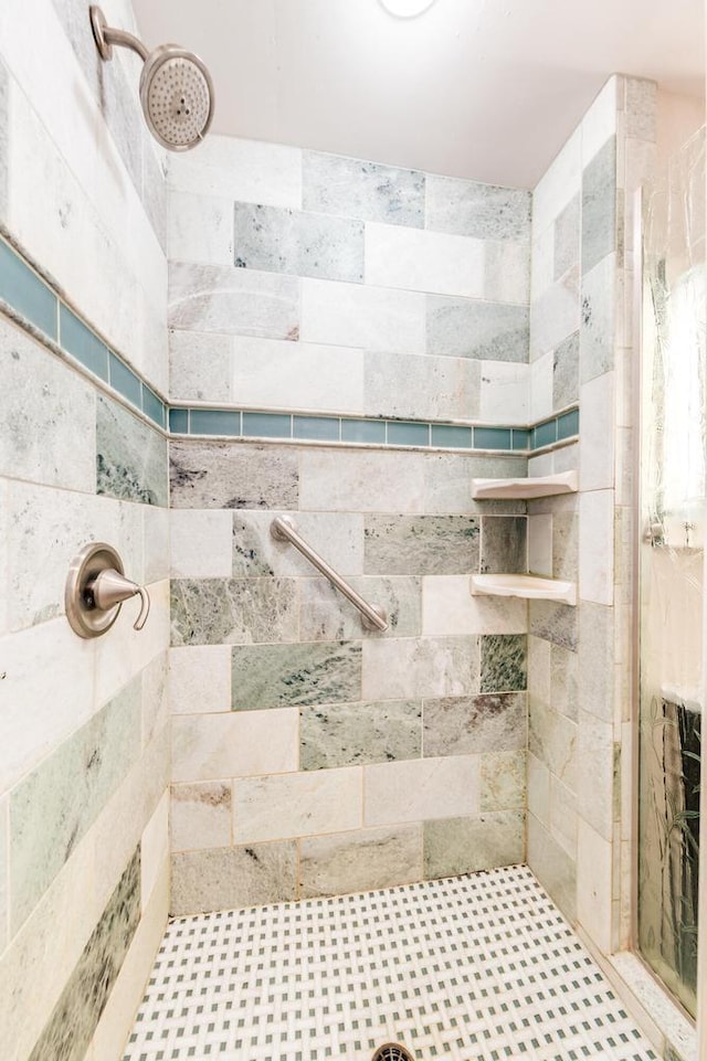 5420 W Peninsula Dr, Waterford, WI 53185 - full bathroom featuring a shower stall