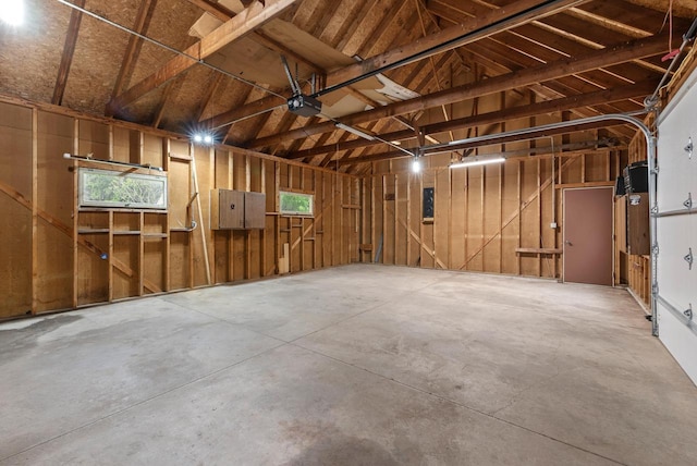 4438 County Road H Prt, Washington, WI 53074 - garage featuring a garage door opener