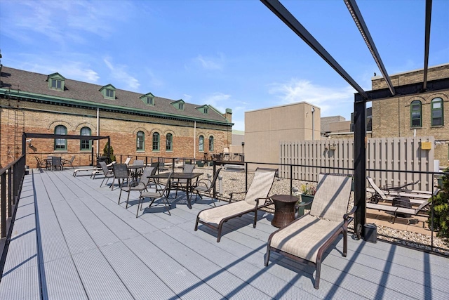 270 E Highland Ave Unit 213, Milwaukee, WI 53202 - view of wooden deck