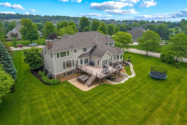 1252 Mary Hill Cir, Hartland, WI 53029 - view from above of property