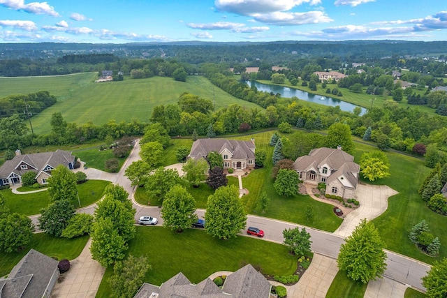 1252 Mary Hill Cir, Hartland, WI 53029 - drone / aerial view of a nearby body of water