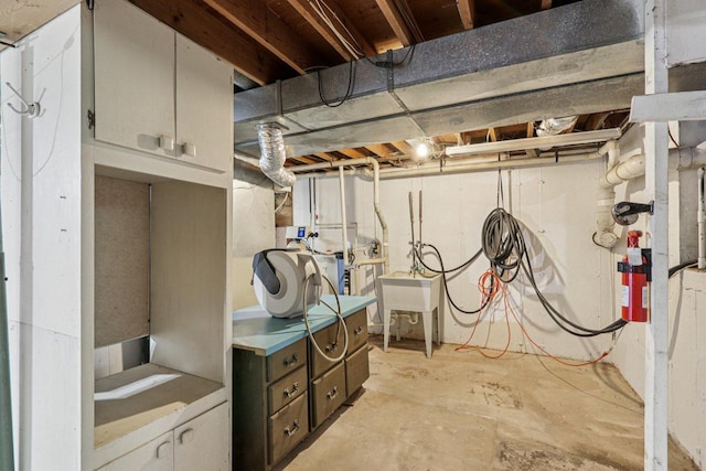 8845 388th Ave, Burlington, WI 53105 - view of unfinished below grade area