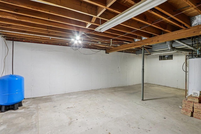 8845 388th Ave, Burlington, WI 53105 - unfinished below grade area featuring a water pressure tank