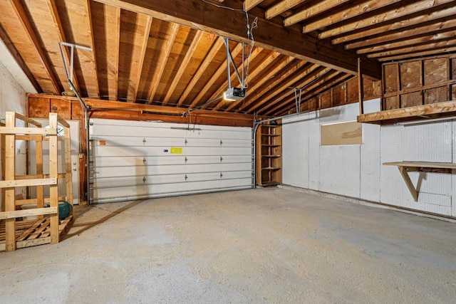 8845 388th Ave, Burlington, WI 53105 - garage with a garage door opener
