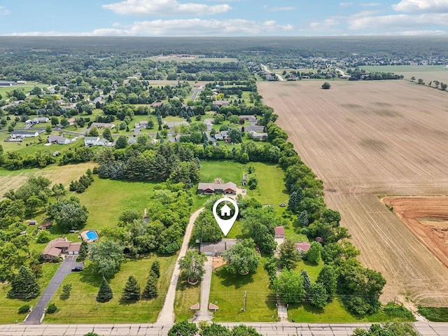 8845 388th Ave, Burlington, WI 53105 - aerial view of sparsely populated area