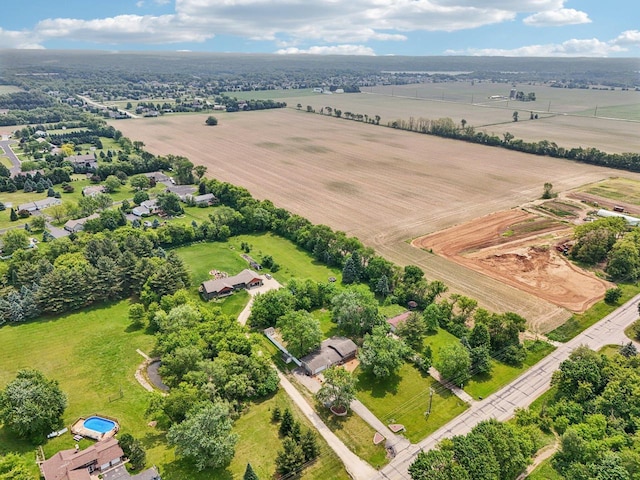 8845 388th Ave, Burlington, WI 53105 - aerial view of property's location featuring rural landscape