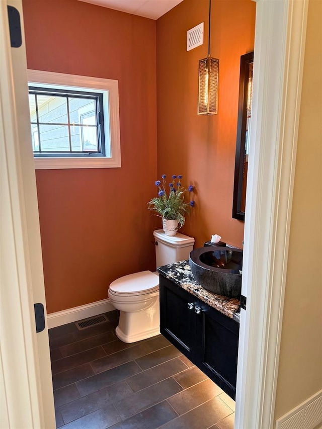 1102 Eldon Way, Edgerton, WI 53534 - half bath with vanity and toilet