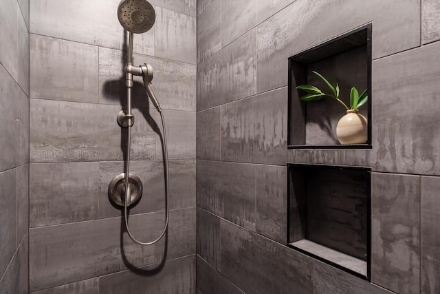 1102 Eldon Way, Edgerton, WI 53534 - bathroom view of a tile shower