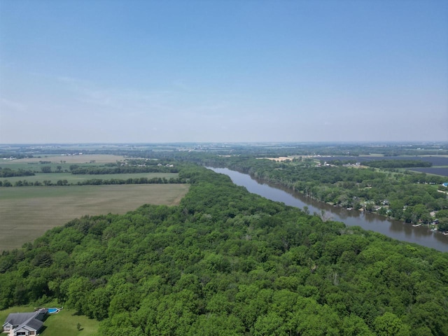 3213 W County M Rd, Edgerton, WI 53534 - bird's eye view of a large body of water and a heavily wooded area