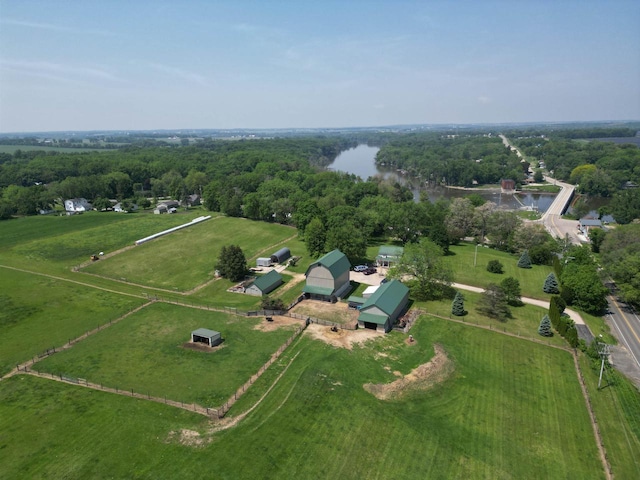 3213 W County M Rd, Edgerton, WI 53534 - aerial view of property and surrounding area featuring rural landscape