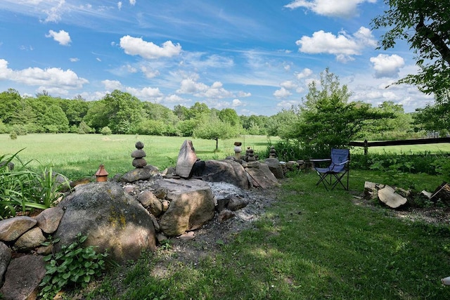 7129 S County Road Jj, Bancroft, WI 54921 - view of grassy yard