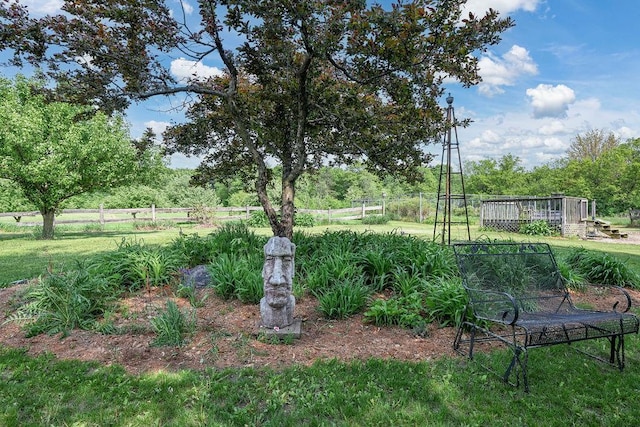 7129 S County Road Jj, Bancroft, WI 54921 - view of yard