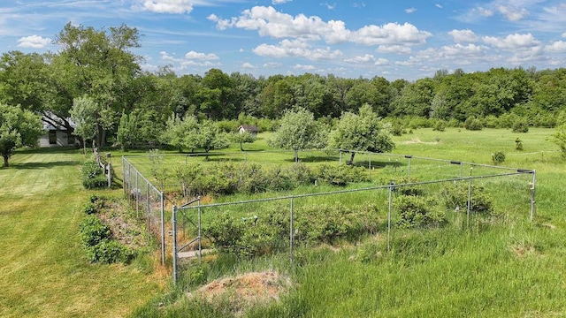 7129 S County Road Jj, Bancroft, WI 54921 - view of yard with a view of rural / pastoral area