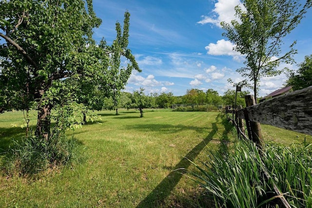 7129 S County Road Jj, Bancroft, WI 54921 - view of grassy yard
