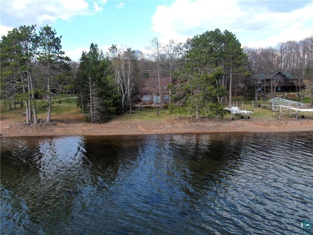 11053 N Robin Ln, Hayward, WI 54843 - water view