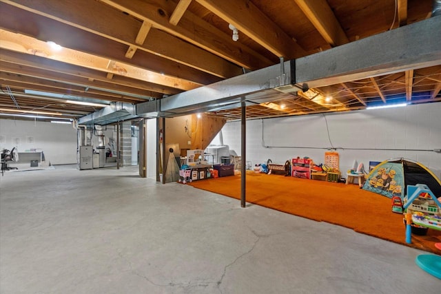 3433 Illinois St, Mount Pleasant, WI 53405 - view of unfinished basement