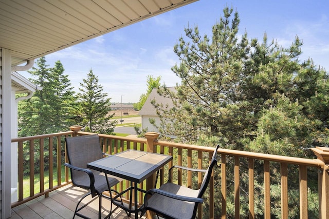 1820 Stoney Ln, Slinger, WI 53086 - view of wooden deck