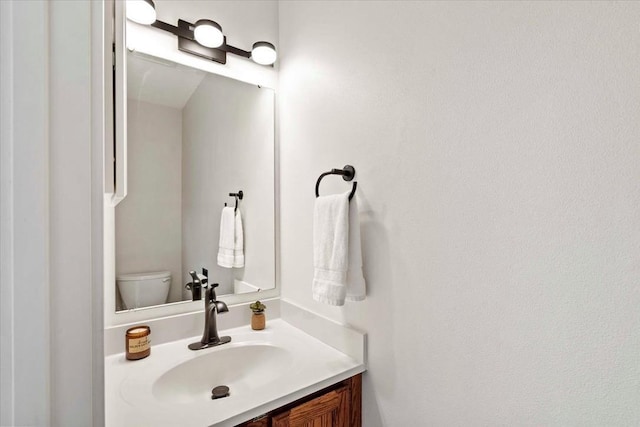1109 Mckenna Blvd Unit G, Madison, WI 53719 - half bath with vanity and toilet