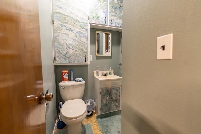 12996 Flattop Rd, Tomah, WI 54660 - bathroom featuring toilet and vanity