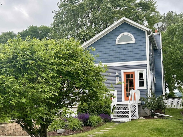 5230 Harbor Ct, Madison, WI 53705 - rear view of property featuring a chimney