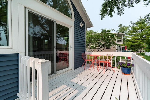 5230 Harbor Ct, Madison, WI 53705 - view of wooden deck