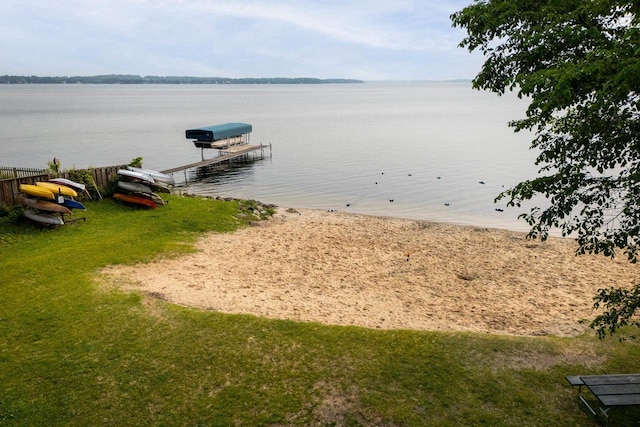 5230 Harbor Ct, Madison, WI 53705 - dock with a water view