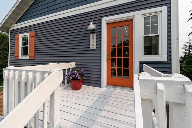 5230 Harbor Ct, Madison, WI 53705 - view of wooden deck