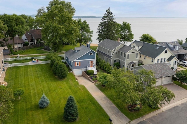 5230 Harbor Ct, Madison, WI 53705 - aerial view of residential area with a nearby body of water