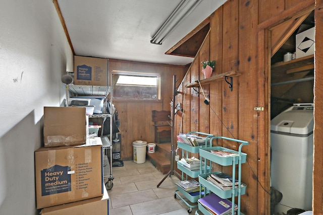 2518 Borg Rd, Delavan, WI 53115 - misc room featuring wooden walls