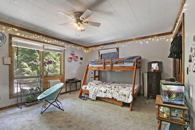 2518 Borg Rd, Delavan, WI 53115 - bedroom with carpet and baseboards