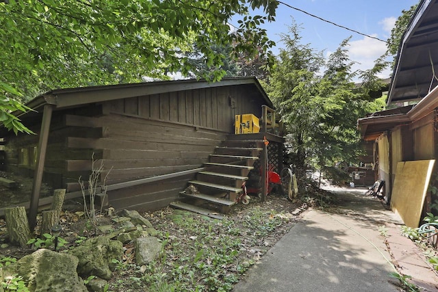 2518 Borg Rd, Delavan, WI 53115 - view of outbuilding with stairway