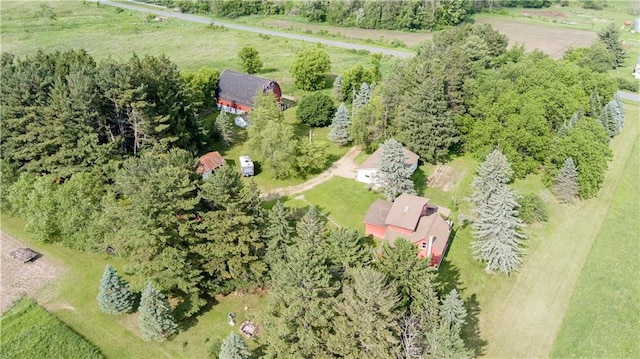 N8355 330th St, Spring Valley, WI 54767 - aerial overview of property's location featuring rural landscape