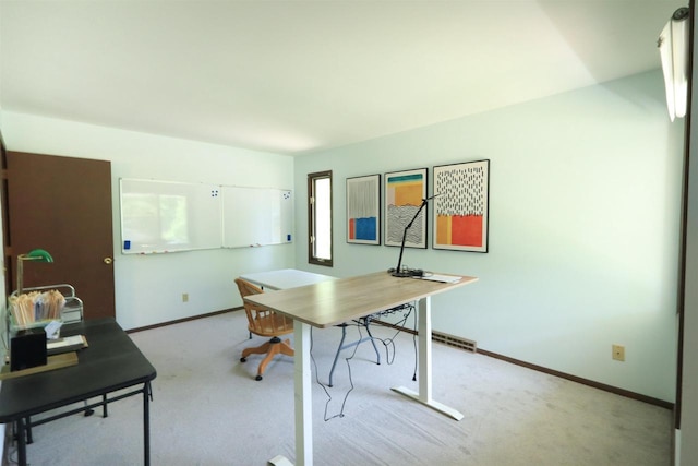 525 Walnut Grove Dr, Madison, WI 53717 - carpeted office with baseboards