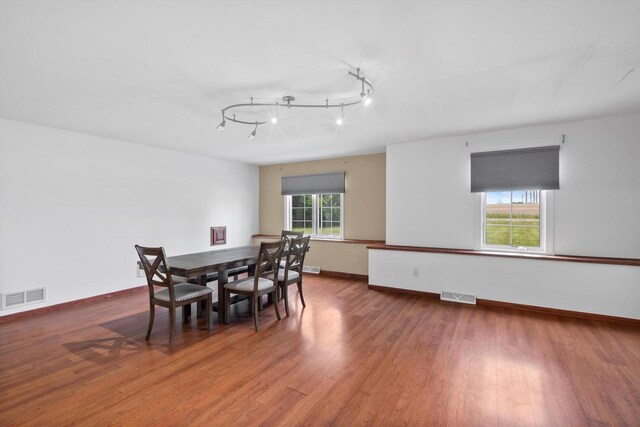 6650 N 114th St, Milwaukee, WI 53224 - dining space with wood finished floors and baseboards