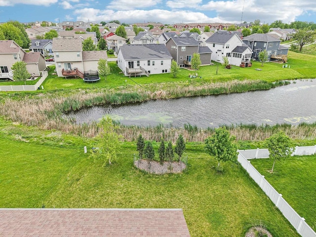 2418 Leopold Way, Sun Prairie, WI 53590 - aerial perspective of suburban area featuring a large body of water