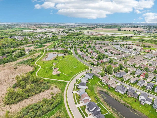 2418 Leopold Way, Sun Prairie, WI 53590 - aerial overview of property's location with a nearby body of water