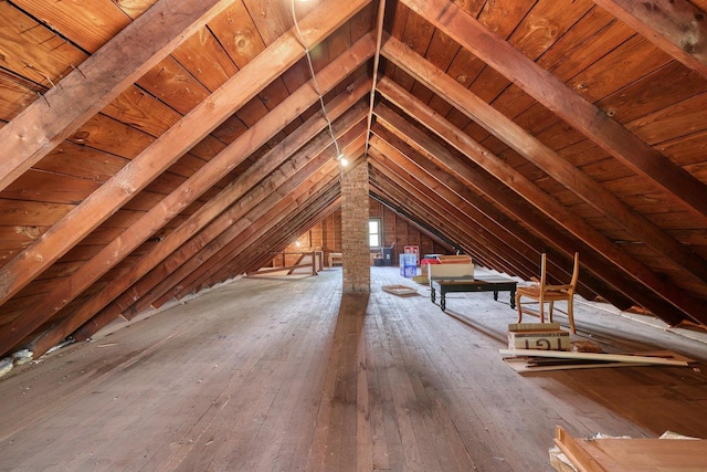 1107 S 71st St Unit 1109, West Allis, WI 53214 - view of unfinished attic
