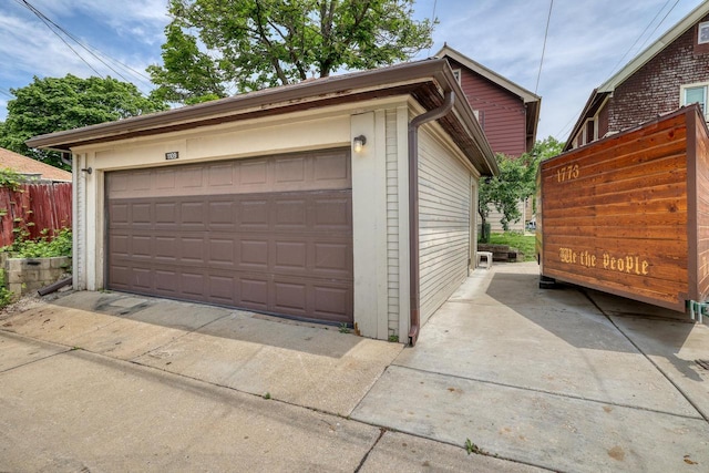 1107 S 71st St Unit 1109, West Allis, WI 53214 - view of detached garage