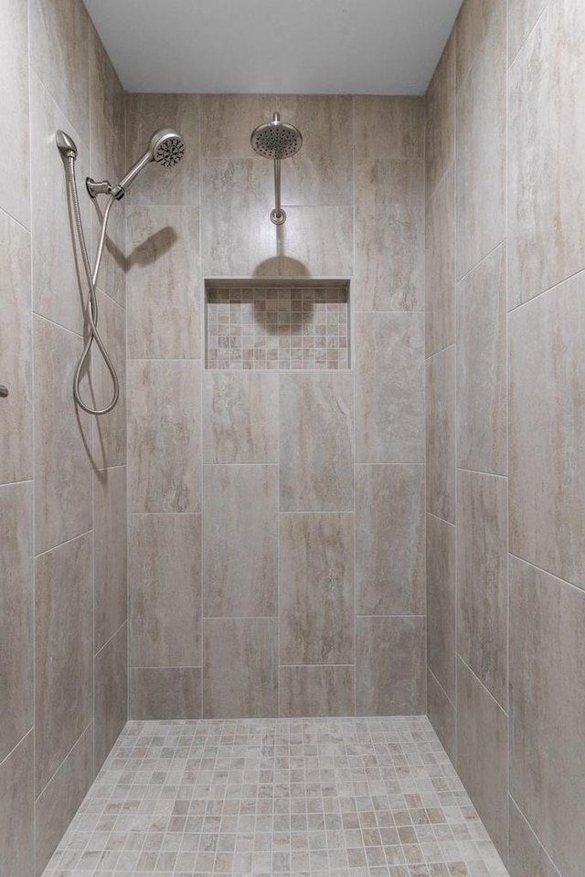 1338 Highland Ridge Dr, De Pere, WI 54115 - bathroom with a tile shower